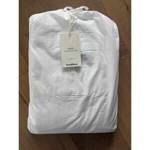 New Brooklinen Organic Cotton Core Sheet Set King White